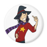 The Wizard Dwayne Fridge Magnets