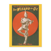 The Wizard of Oz Musical - The Tin Man postcards