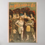 The Wizard of Oz Retro Theater Poster