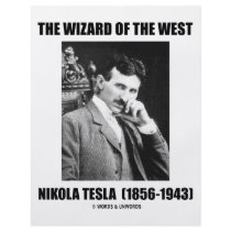 The Wizard Of The West (Nikola Tesla) flyers