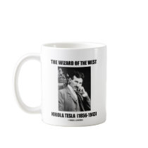 The Wizard Of The West (Nikola Tesla) Mugs