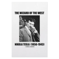 The Wizard Of The West (Nikola Tesla) stationery