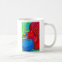 The Wizard's Cat mugs by BeMusedArt The Wizard's Cat mugs
