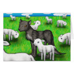 "The Wolf and the Lamb" Card