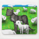 "The Wolf and the Lamb" Mousepad