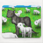 "The Wolf and the Lamb" Mousepad