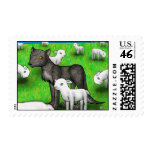 "The Wolf and the Lamb" Stamp