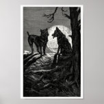 The wolf and the mastiff print