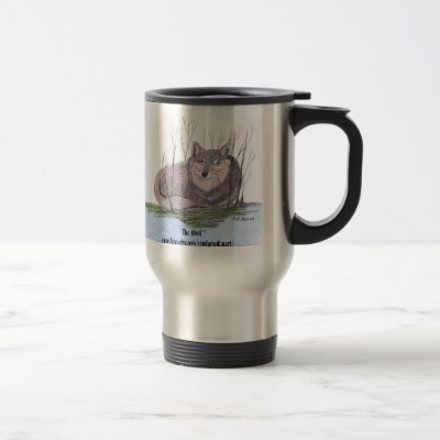 The Wolf Mug by randymedlin