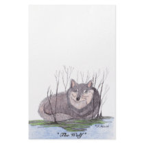 " The Wolf " Stationery by randymedlin " The Wolf " Stationery