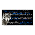 The Wolf You Feed Poster