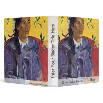 The Woman With The Flower By Gauguin Paul Binder