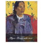 The Woman With The Flower By Gauguin Paul flyers