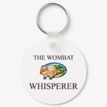 The Wombat Whisperer keychains