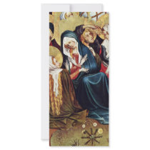 The Women At The Cross By Meister Francke (Best Qu Custom Rack Cards
