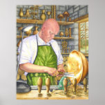 The Wood Turner Print