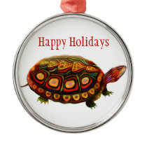 The Wood Turtle Customizable Ornament
