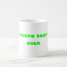 the words best dad ever mug