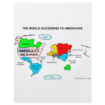 The World According to Americans flyers
