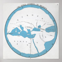 The world according to Hecataeus Posters