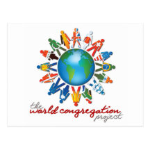 The World Congregation Project Post Card