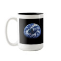The World Cup - Earth from Space Large Coffee Mug