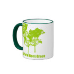 The World Goes Green Mug mugs
