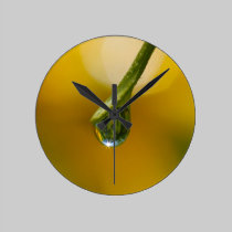 The World In A Dewdrop Clock wall clocks