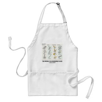 The World Is A Budding Place (Types Of Buds) Apron