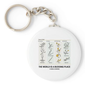 The World Is A Budding Place (Types Of Buds) Key Chain