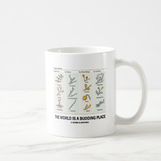 The World Is A Budding Place (Types Of Buds) Mugs