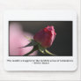 The world is hugged by volunteers mousepads