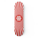 "The world is like a mirror you see" skateboards
