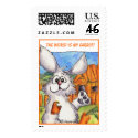 The world is my carrot! custom postage postage by zooogle The world is my carrot! custom postage postage