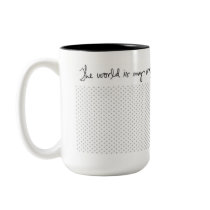 The World is My Craft Room mugs