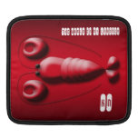 The World is My Lobster with Heart-Shaped Pincers iPad Sleeve