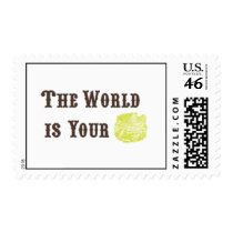 The World is Your Oyster Postage