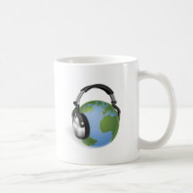 The world listening coffee mug