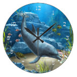 The World Of The Dolphin Wall Clock