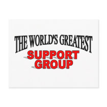 The World&'s Greatest Support Group postcards by theworldsgreatest The World&'s Greatest Support Group postcards