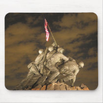 The World War II Iwo Jima Memorial Arlington VA Mouse Pad