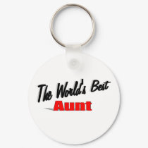 The World's Best Aunt keychains