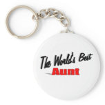 The World's Best Aunt Keychain