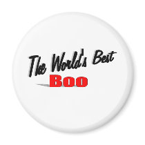 The World's Best Boo magnets by theworldsbest The World's Best Boo magnets