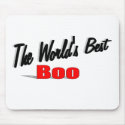 The World's Best Boo mousepads