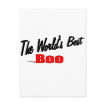 The World's Best Boo postcards by theworldsbest The World's Best Boo postcards