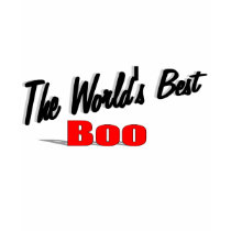 The World's Best Boo t-shirts