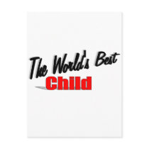 The World's Best Child postcards