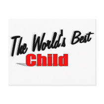 The World's Best Child postcards