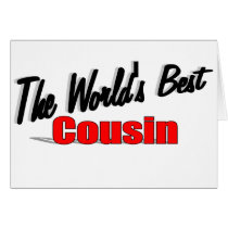 The World's Best Cousin cards by theworldsbest The World's Best Cousin cards
